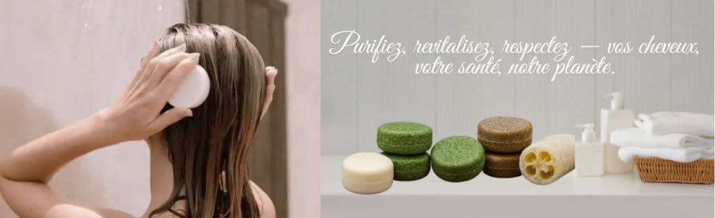 Collection de shampoings solides naturels ZIN’OR