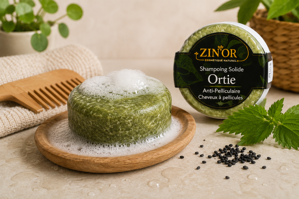 Shampoing solide Ortie Anti-Pelliculaire ZIN’OR