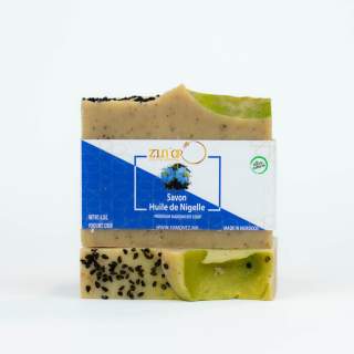 Savon artisanal à l’huile de nigelle  120g