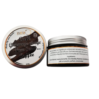 Gommage visage café noisettes 100g