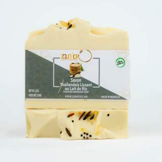 Savon thaïlandais lissant au lait de riz 120g - Velours Thaï